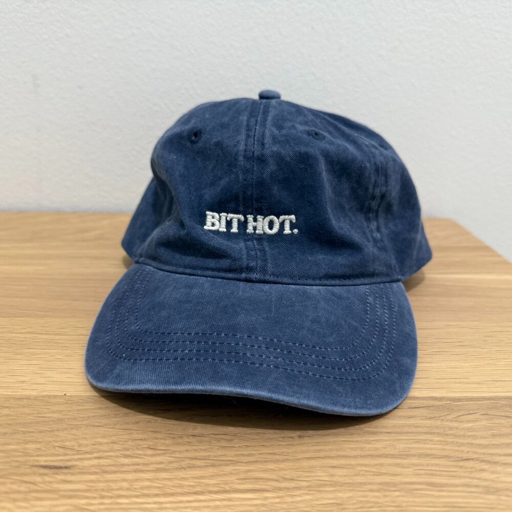 Vintage-Wash Embroidered Baseball Cap, One Size
